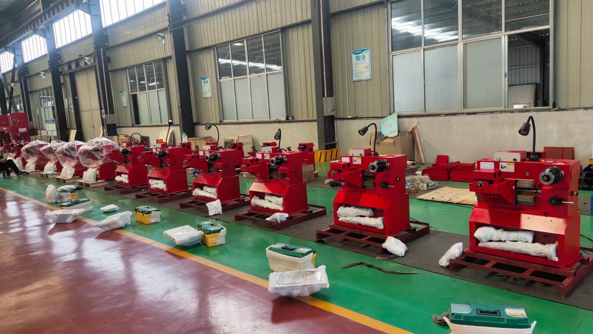 Brake drum disc lathe machine ready for shipment  of T8445 T8465