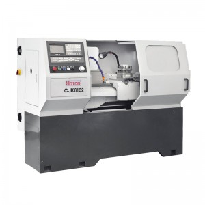 CNC Flat Bed Lathe Machine CJK6132
